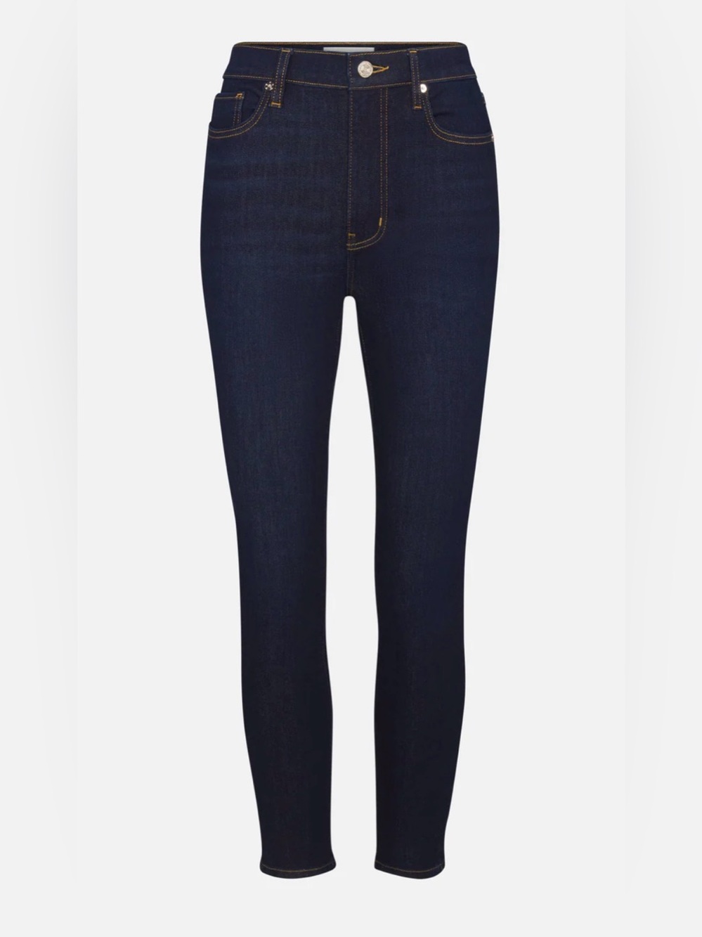 Frame Le High Skinny - Women’s High-Rise Skinny Jeans - Dark Indigo Size 30
